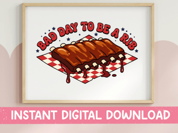 Bad Day to Be a Rib Funny BBQ SVG Review