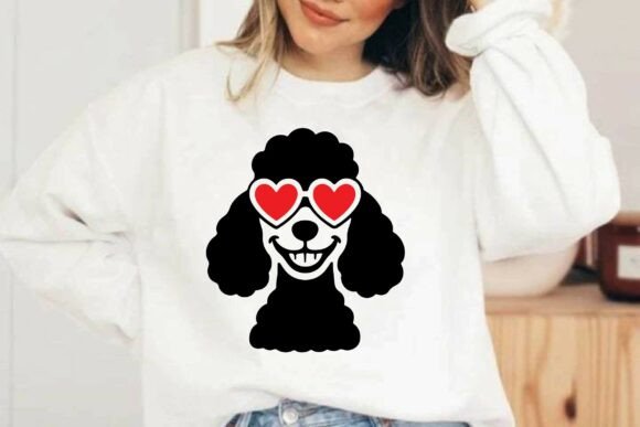 Funny Poodle SVG Clipart Vector Cut File Review