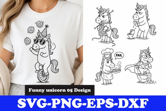 Funny Unicorn SVG – Cute Silly Unicorn Review