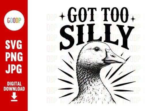 Got Too Silly Funny Goose SVG Review