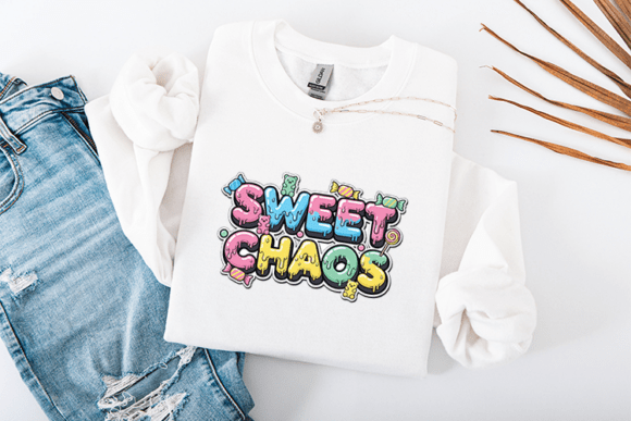 Sweet Chaos SVG Funny Kawaii Candy Review